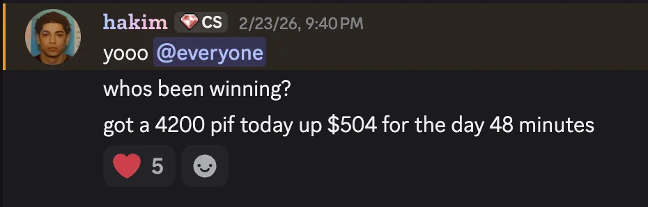 Student win screenshot