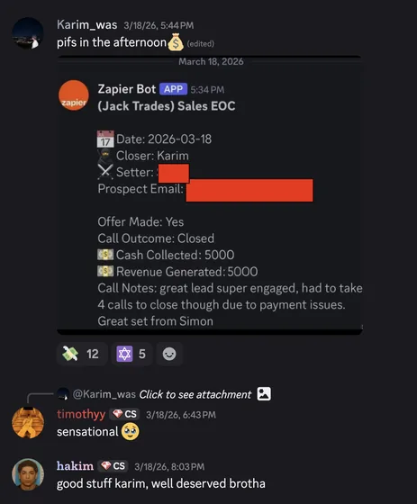 Student win screenshot