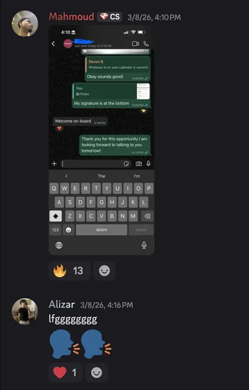 Student win screenshot