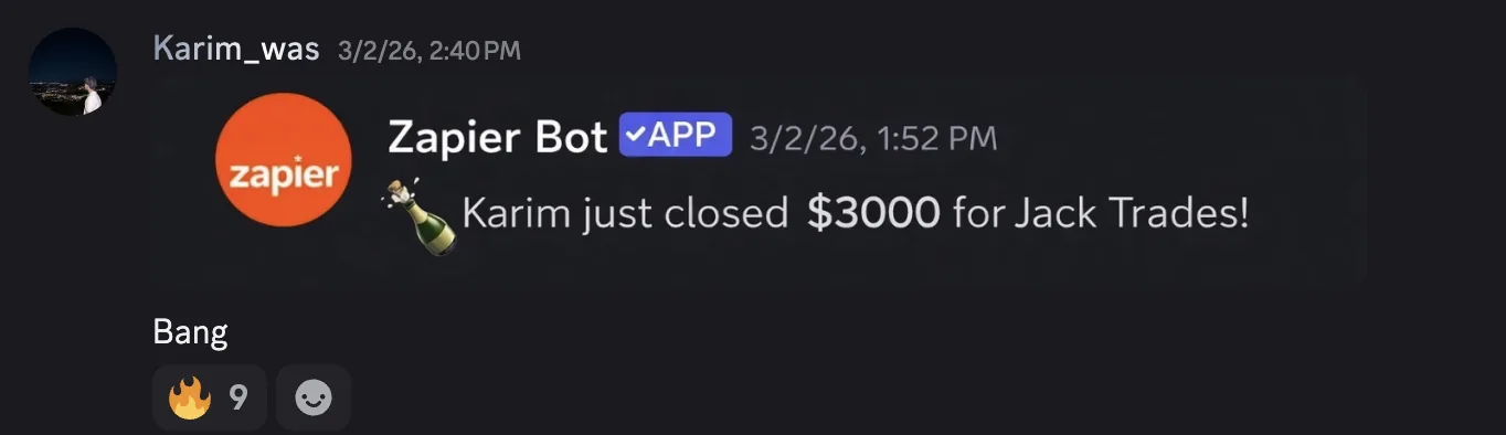Student win screenshot